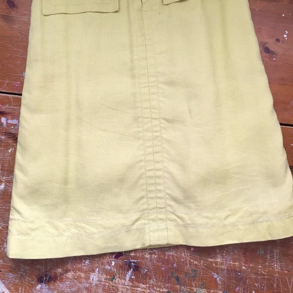 Vintage Jean Patou Dress, Mod Linen Shift Dress 1960s - Picture 12 of 14